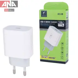 شارژر ديواري 12 وات اسکاي دلفين مدل Sky Dolphin SC38