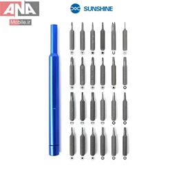 مجموعه 25 عددي پيچ گوشتي و سري سان شاين مدل Sunshine SS-5118