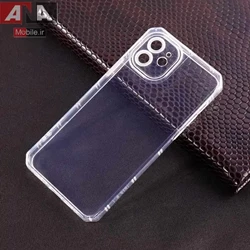 قاب ژله ای بی رنگ محافظ لنزدار آیفون iPhone 12 