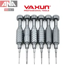 ست پيچ‌گوشتي فولادي 6 عددي ياکسون مدل YAXUN YX-369