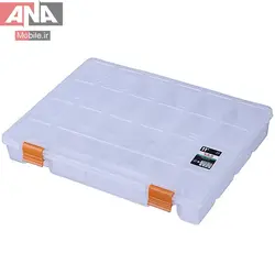 جعبه نگهدارنده قطعات ياس سايز 11 اينچ مدل Yas S-ORG-13