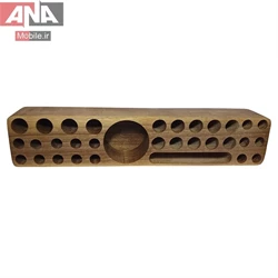 استند ابزار چوبي 32 خانه سايز 27 سانت