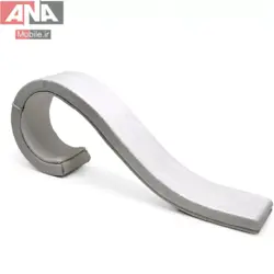 استند دستبندی طرح آبشاری چرم رما رنگ سفید