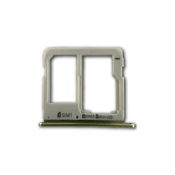 خشاب سيم کارت Samsung A310 / A510 / A710 Sim1 رنگ طلايي