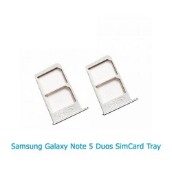 خشاب سيم کارت Samsung Note5 (2sim) رنگ خاکستري