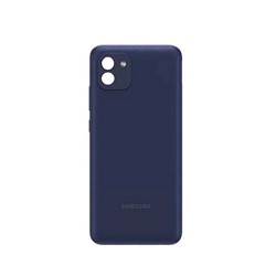 درب پشت سامسونگ Samsung A03 / A035 رنگ آبي
