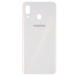 درب پشت سامسونگ Samsung A20 / A205 رنگ سفيد