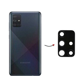 شيشه دوربين+فريم سامسونگ Samsung A71