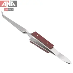پنس فيبري قفل دار انبري سرکج مدل 1Pk 16cm