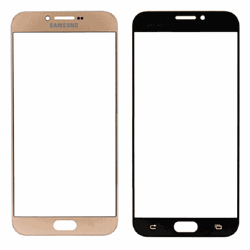 گلس تعميراتي سامسونگ Samsung A810 رنگ طلايي