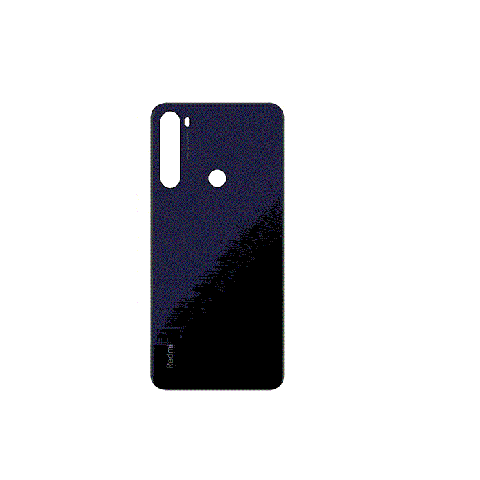 درب پشت شيائومي Xiaomi Redmi Note 8 رنگ مشکي (اورجينال/روکاري)