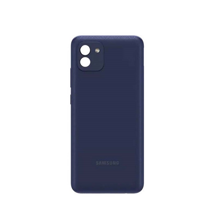 درب پشت سامسونگ Samsung A03 / A035 رنگ آبي