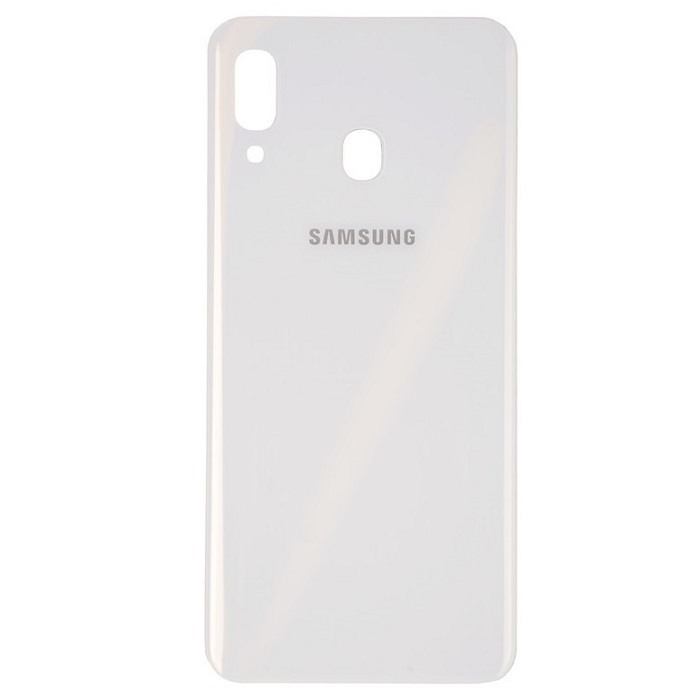درب پشت سامسونگ Samsung A20 / A205 رنگ سفيد