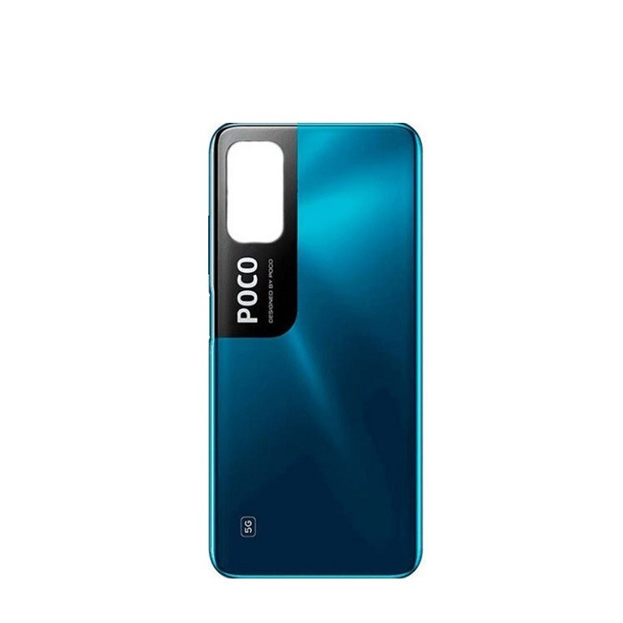 درب پشت شيائومي Xiaomi Poco M3 Pro 5G رنگ آبي