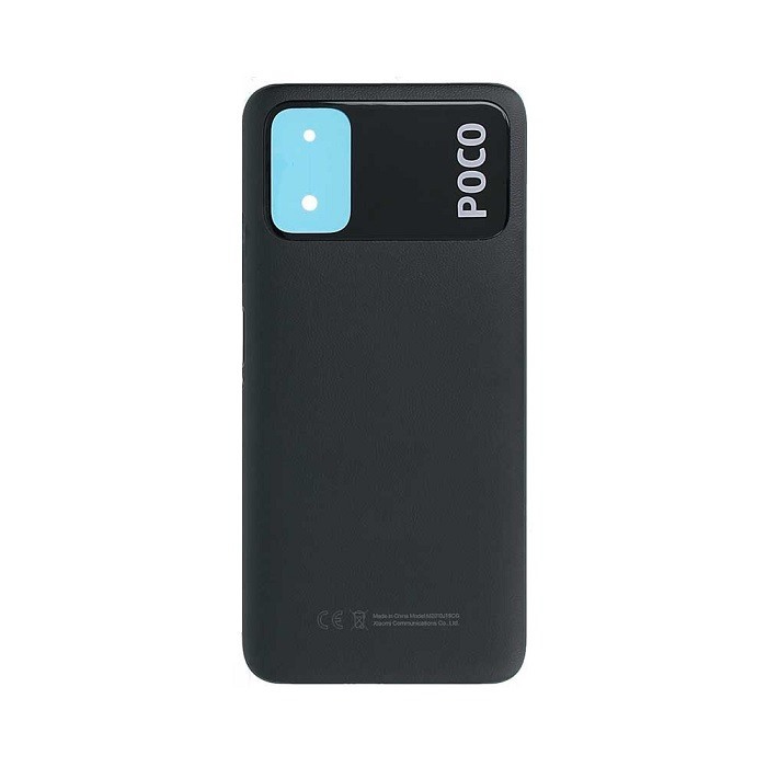 درب پشت شيائومي Xiaomi Poco M3 رنگ مشکي
