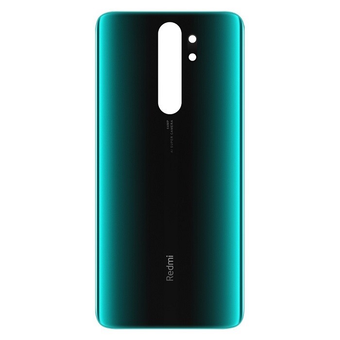 درب پشت Xiaomi Redmi Note 8 Pro رنگ سبز مشکي 
