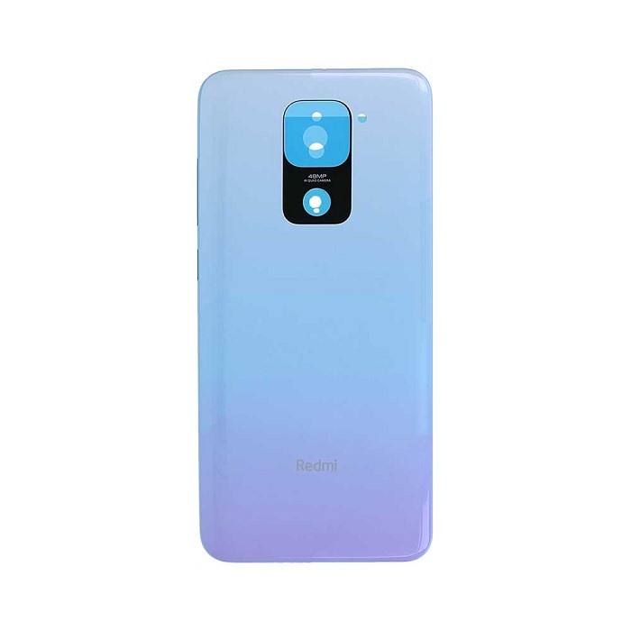 درب پشت شيائومي Xiaomi Redmi Note 9 رنگ آبي آسماني بنفش