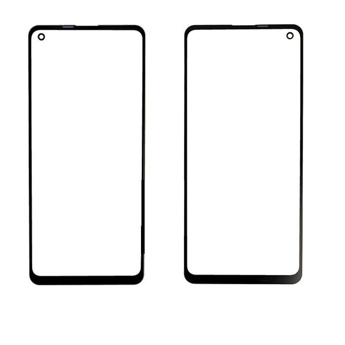 گلس تعميراتي با OCA سامسونگ Samsung A21-A215 رنگ مشکي