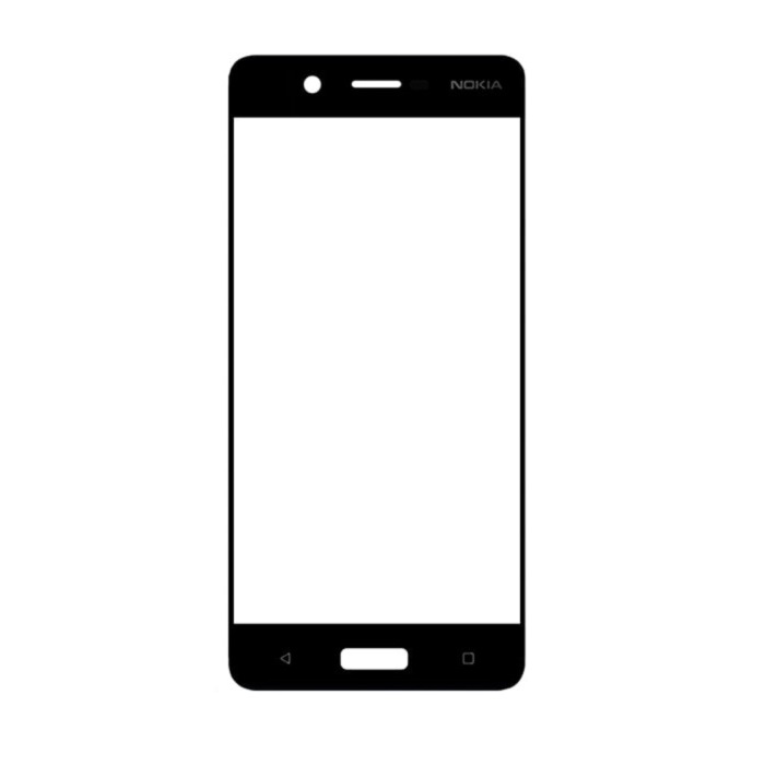 گلس تعميراتي با OCA نوکيا Nokia 5 رنگ مشکي